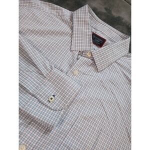 UNTUCKIT  MENS XL long  sleeve nylon/spandex  Button Up Performance  Relaxed